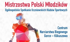 Zdjęcie przedstawiają rywalizację zawodnków podczas Mistrzostw Polski Młodzików i Uczniowskich Klubów Sportowych w Klikuszowej 2021